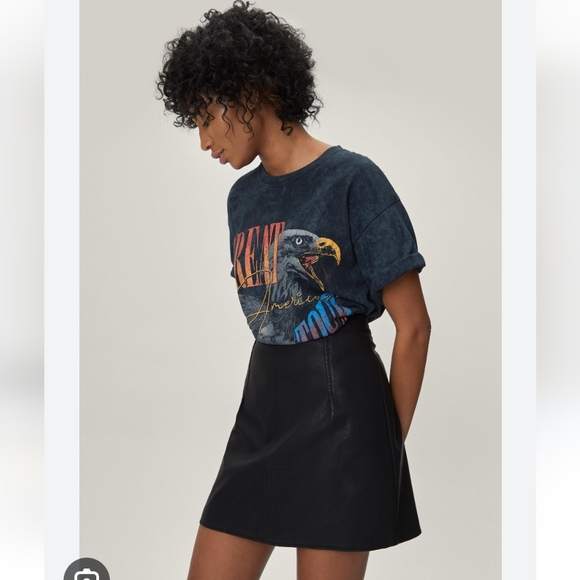 Opening Ceremony Leather skirt - Picture 4 of 16